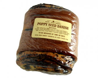 Poppy seed danish 6 Oz