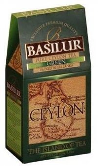 Basilur Pure Ceylon Green Tea The Island of Tea "Green" loose, 200 gr