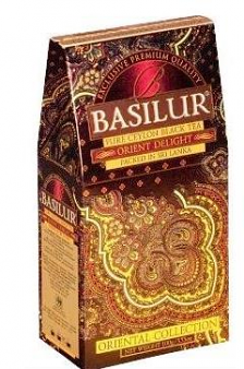 Basilur Pure Ceylon Black Leaf Tea "ORIENTAL DELIGHT" Oriental Collection with tips 100g