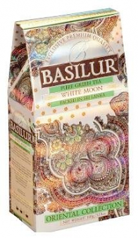 Basilur Milk Oolong Chinese Green Leaf Tea "White Moon" Oriental Collection 100g