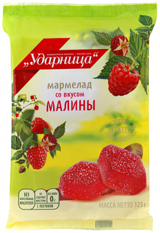 Marmalade Udarnitsa with raspberry, 325 g