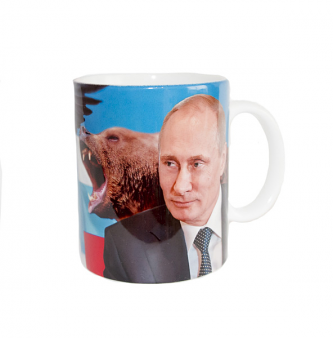 Tea & Coffee Mug "Putin - Obama"