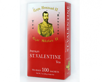 St.Valentine Tea Czar Nikolas II 100 pack
