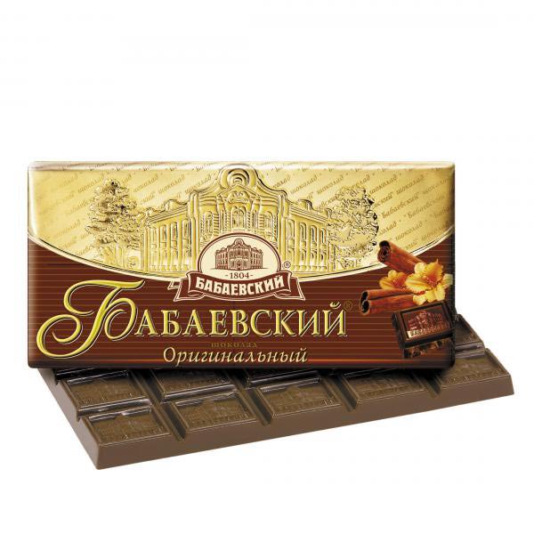 Original Babaevsky chocolate bar 100g