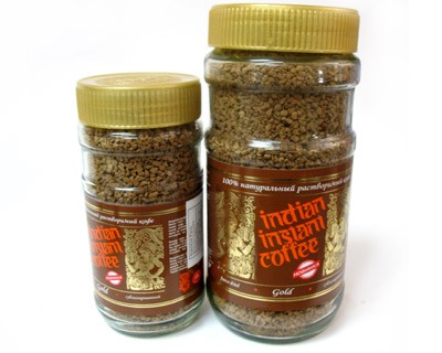 Indian Instant Coffee Gold 100% natural