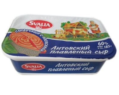 Soft cheese with Champignons