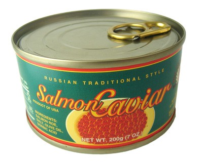 Salmon Caviar Russian Traditional
