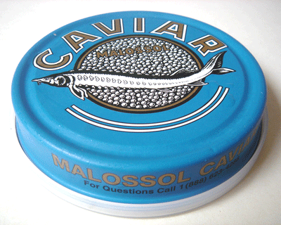 Black caviar Kaspian "Malosol"