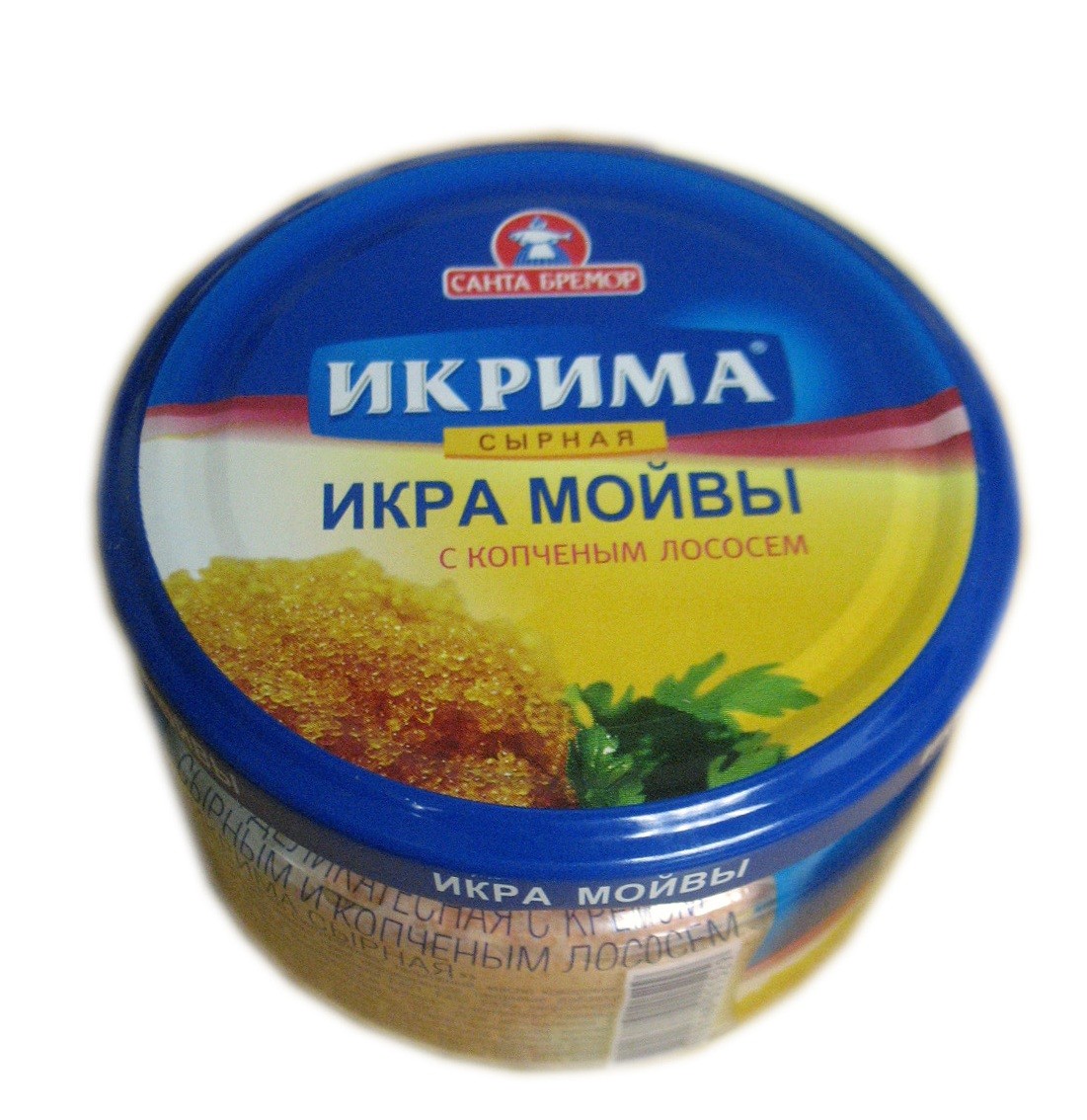 Ikrina Cheese Сapelin Caviar Spread with smoked salmon 180gr