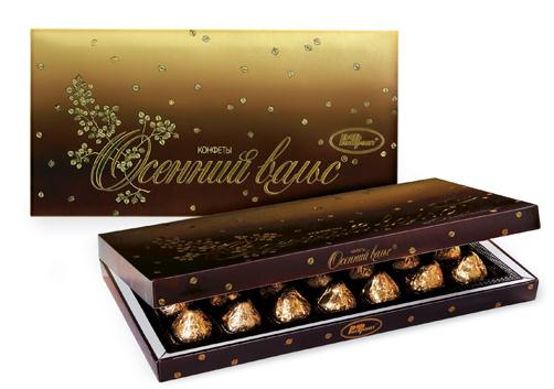 Box of chocolate candies "Autumn Waltz" 320g
