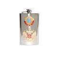 Flask Gerb of Russia + Order of the Patriotic War
