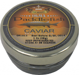 Traditional Paddle Fish Caviar glass jar 28g