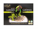 Lightly Smoked Brisling Sardines (Sprats) in Olive Oil,3.5 oz/100 g